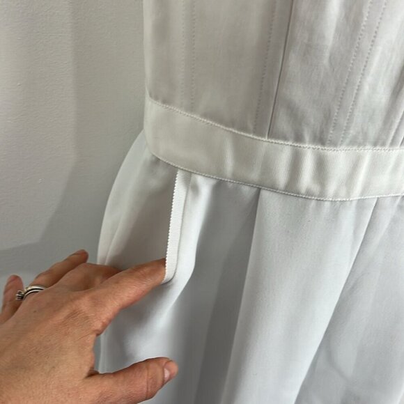 Alice + Olivia NWT Sleeveless Pleated Crepe Jumpsuit - Picture 6 of 14